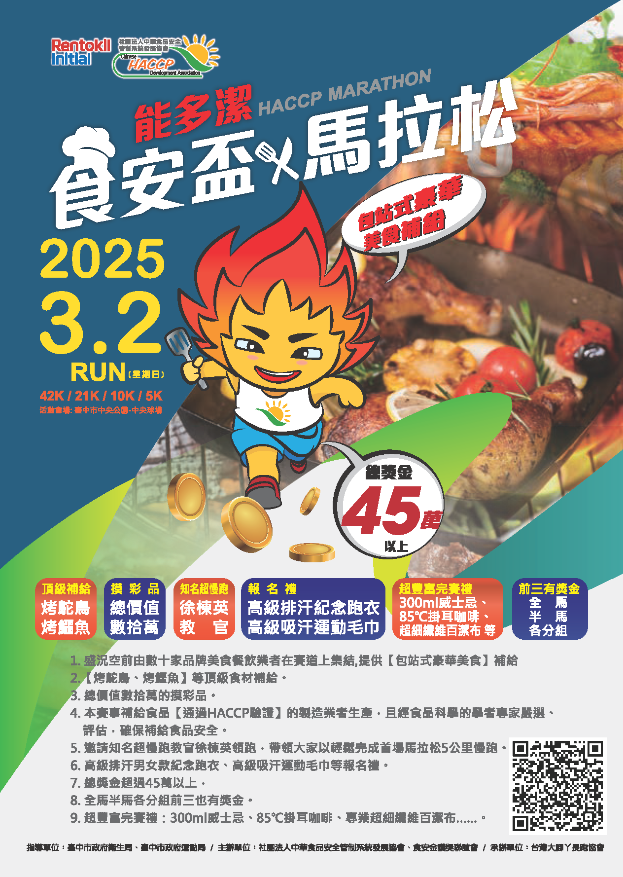 2025食安馬拉松海報