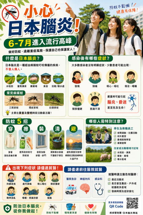 日本腦炎大海報