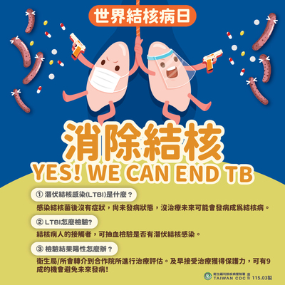 3月24日是世界結核病日圖片